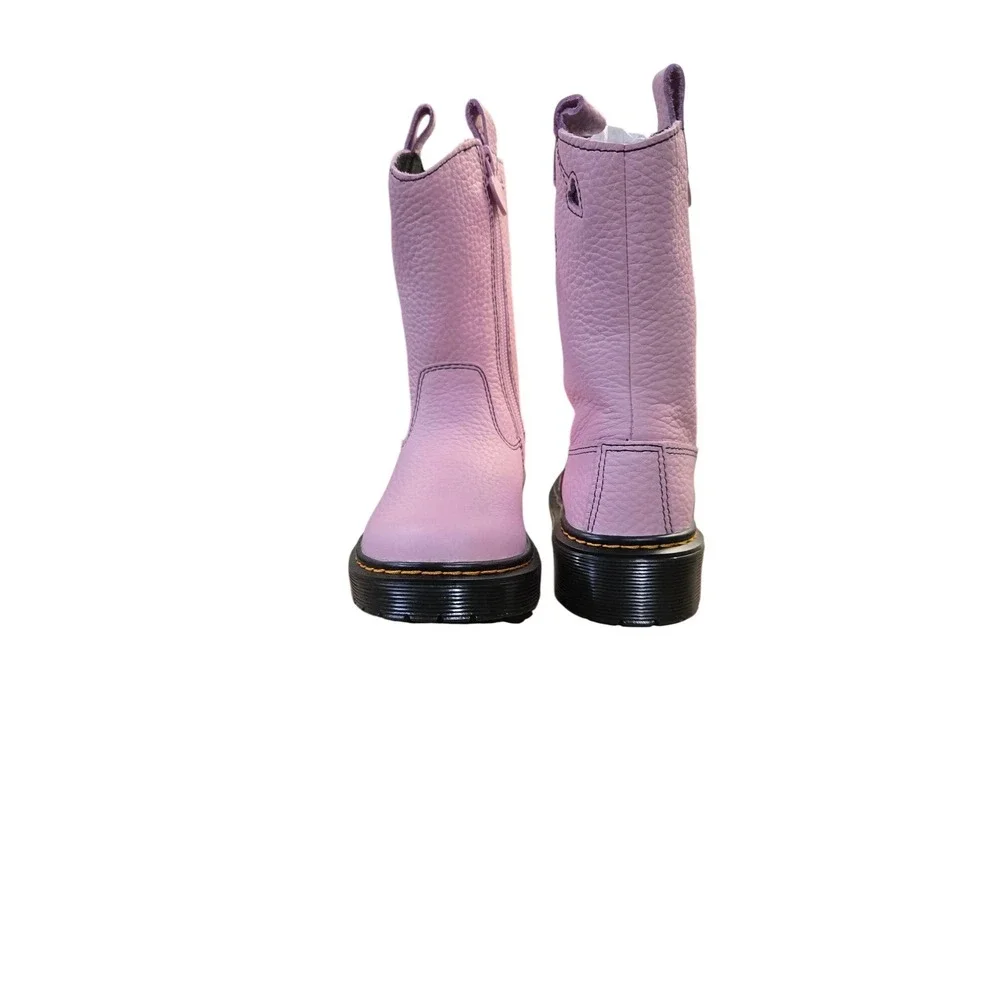 Dr. Martens Bex Heart 31948466 Boots Classic Nappa Lamper Pink Leather Round Toe